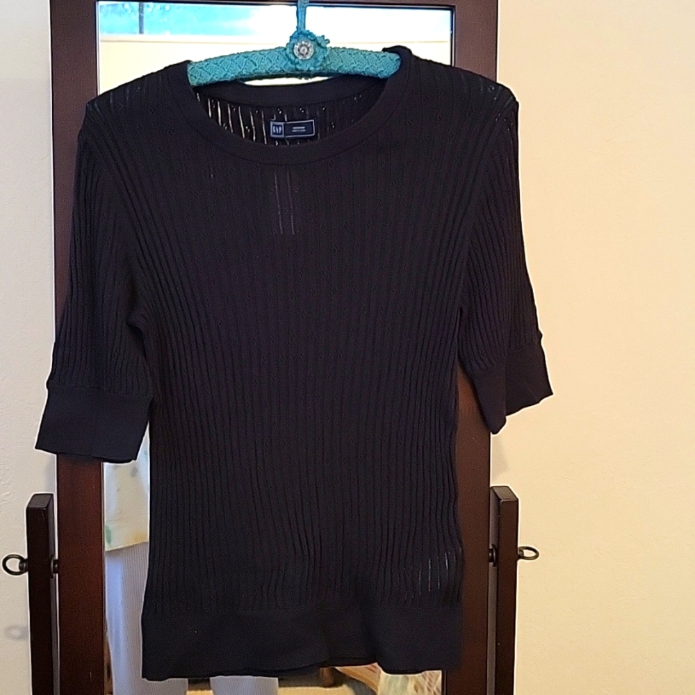 Gap see-through Black Top